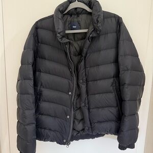 GAP Charcoal Puffer Jacket